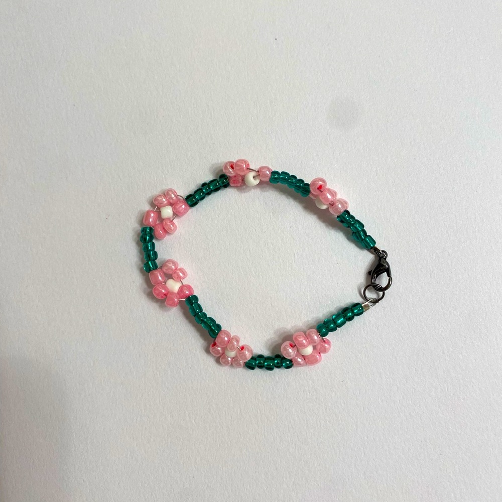 Beaded Daisy Chain Bracelet
